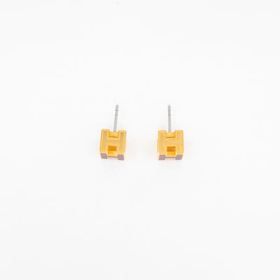 Cage d'H Earrings Red Gold