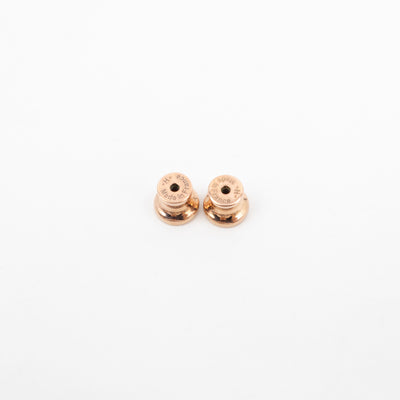 Eileen Earrings Rose Gold White