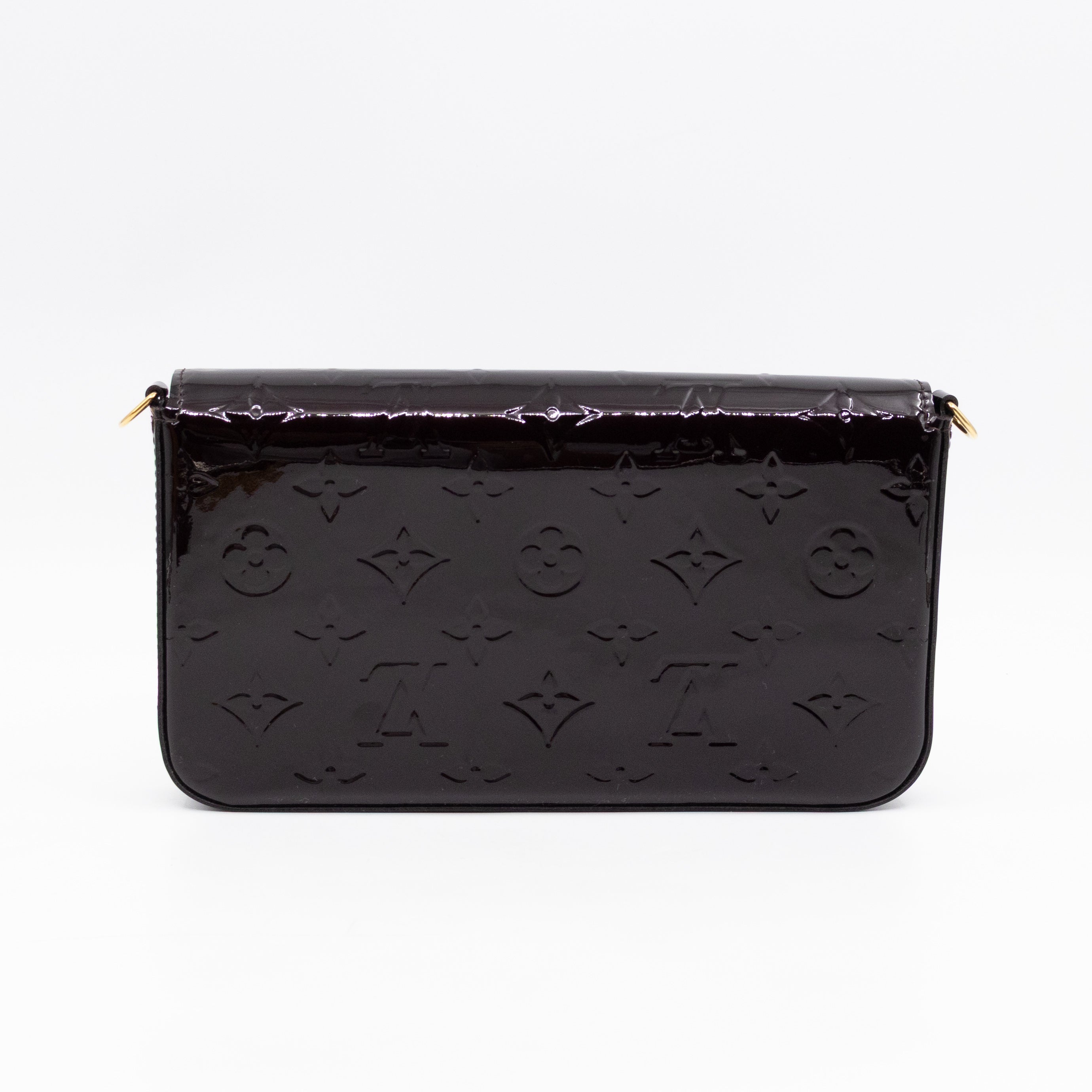 Pochette Felicie Vernis Amarante