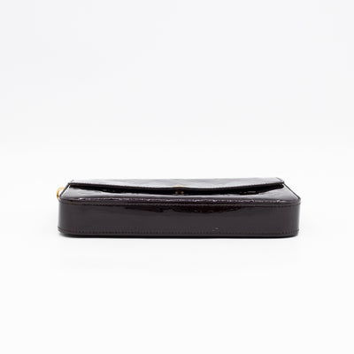 Pochette Felicie Vernis Amarante