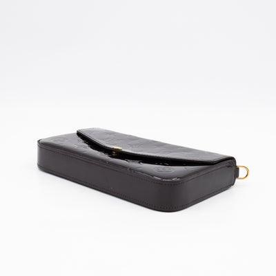 Pochette Felicie Vernis Amarante
