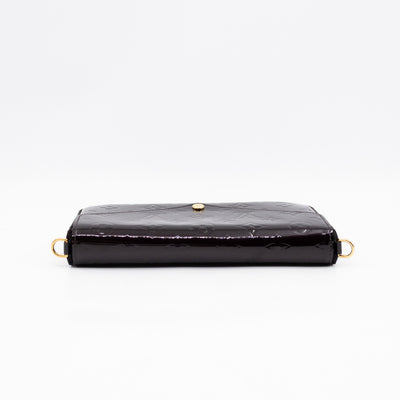 Pochette Felicie Vernis Amarante