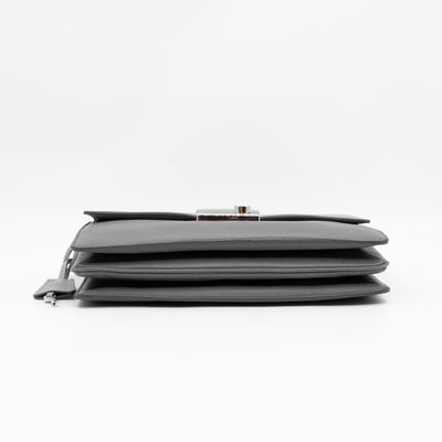 Sound Lock Shoulder Bag Marmo Soft Saffiano Leather
