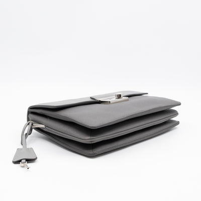 Sound Lock Shoulder Bag Marmo Soft Saffiano Leather