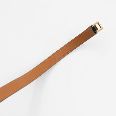 Rivale Double Tour Bracelet Black Leather