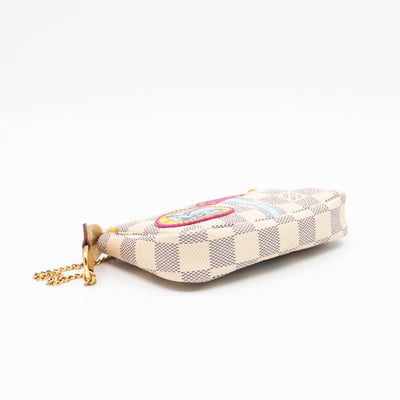 Mini Pochette Accessoires Damier Azur Summer Trunks Puerto Banus