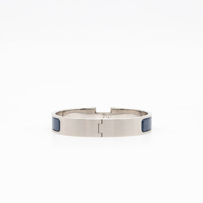 Clic HH Bracelet Matte Blue Brushed Palladium