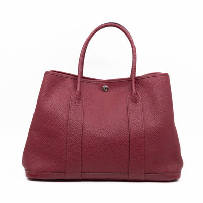 Garden Party 36 Rouge Grenat Leather
