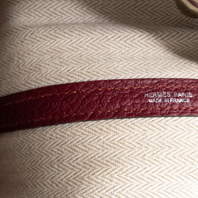 Garden Party 36 Rouge Grenat Leather