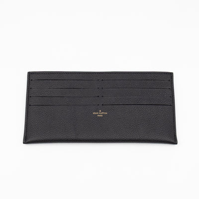Pochette Felicie Monogram Empreinte Bicolor Black & Beige