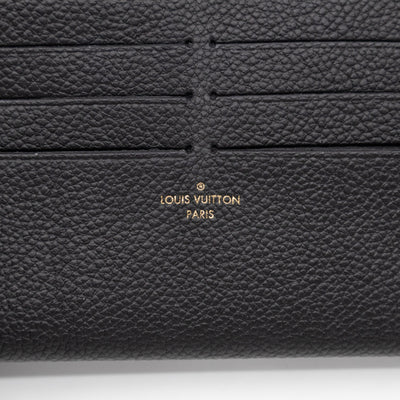 Pochette Felicie Monogram Empreinte Bicolor Black & Beige