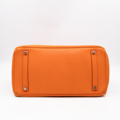 Birkin 35 Hermès Orange Swift Leather
