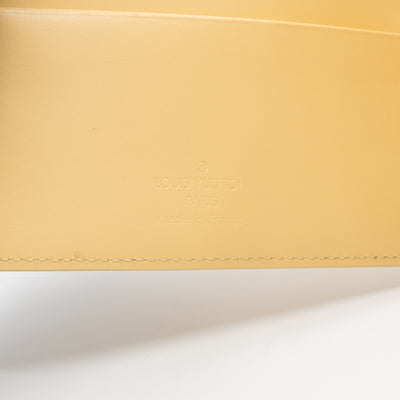 Medium Ring Agenda Cover Vanilla Epi Leather