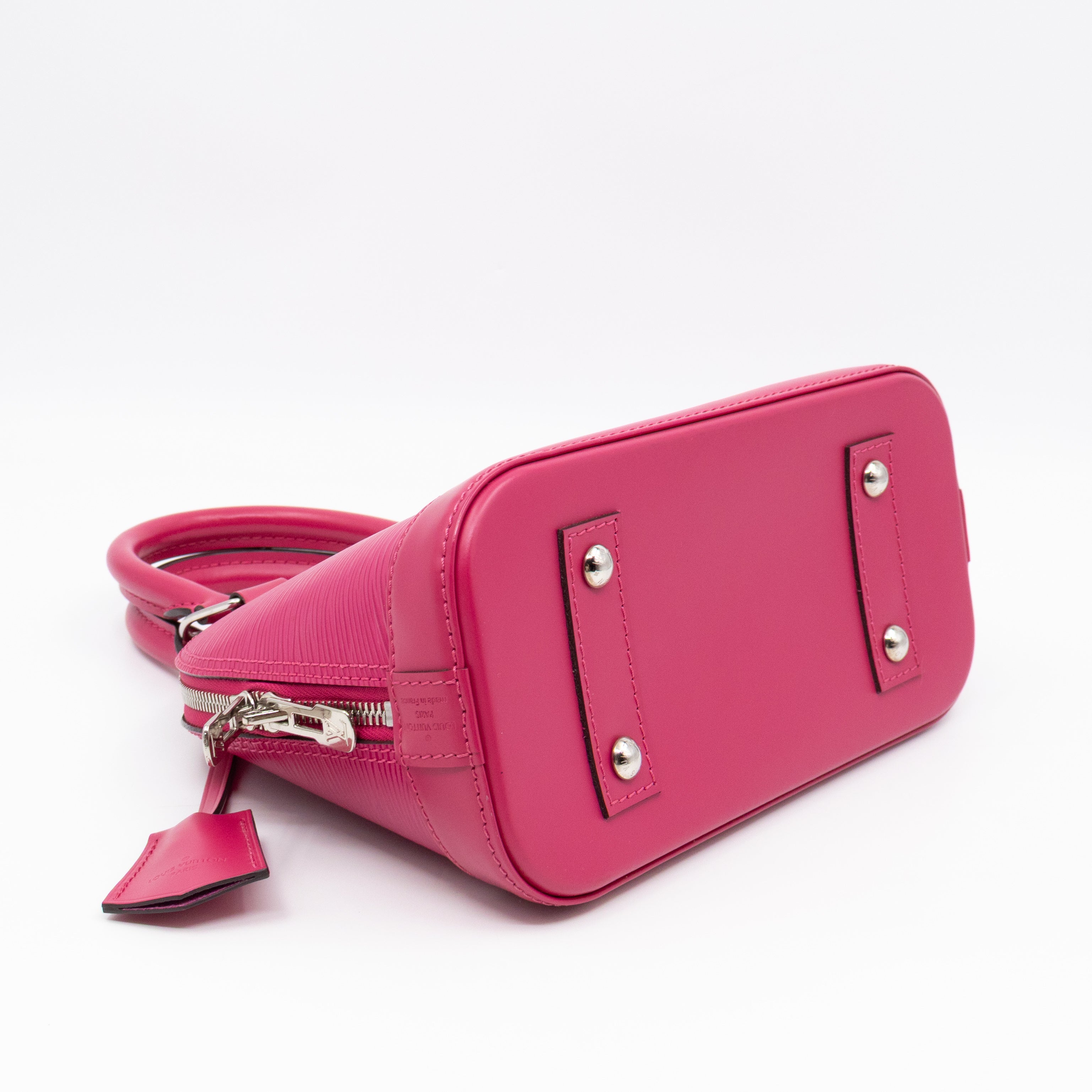 Alma BB Hot Pink Epi Leather