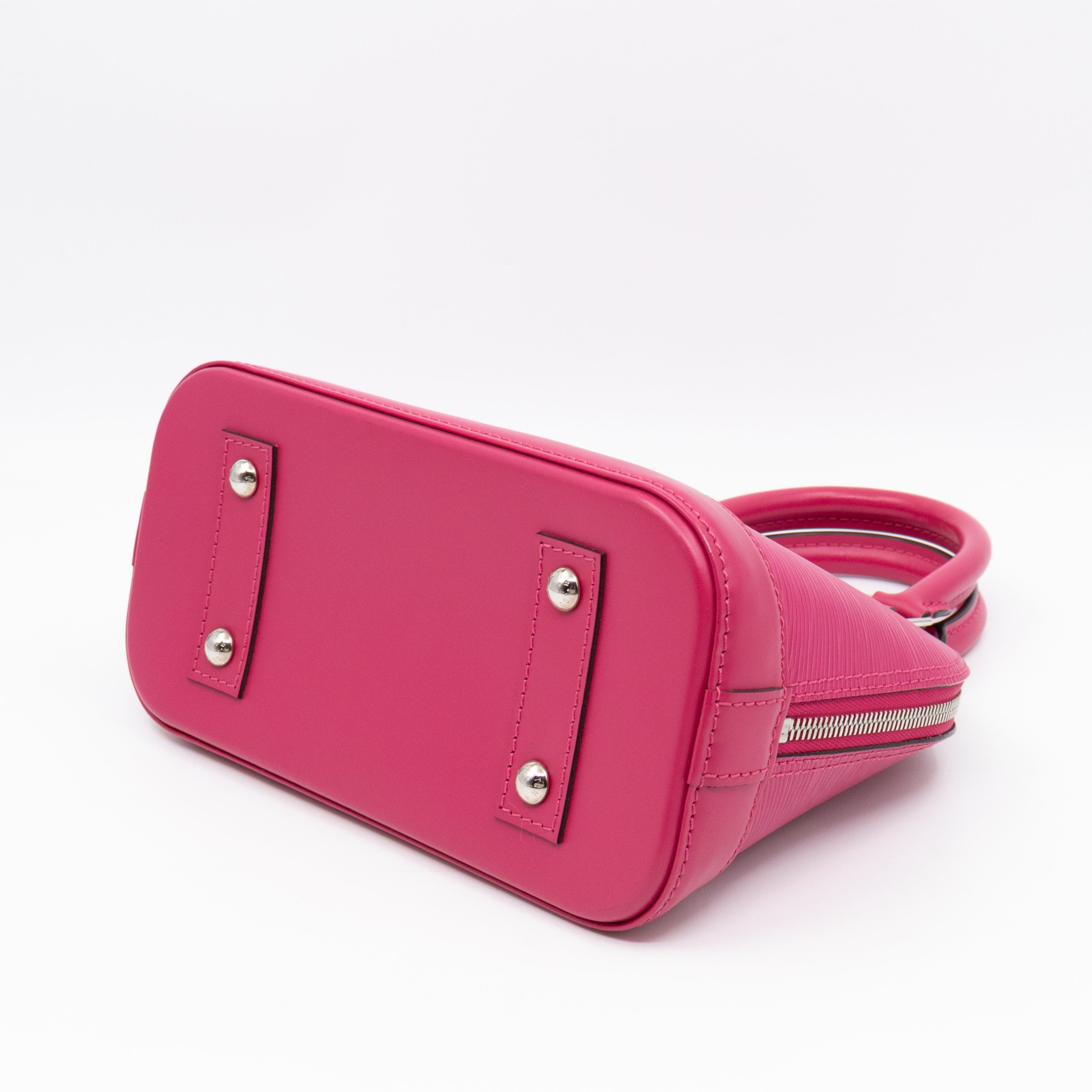 Alma BB Hot Pink Epi Leather