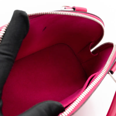 Alma BB Hot Pink Epi Leather