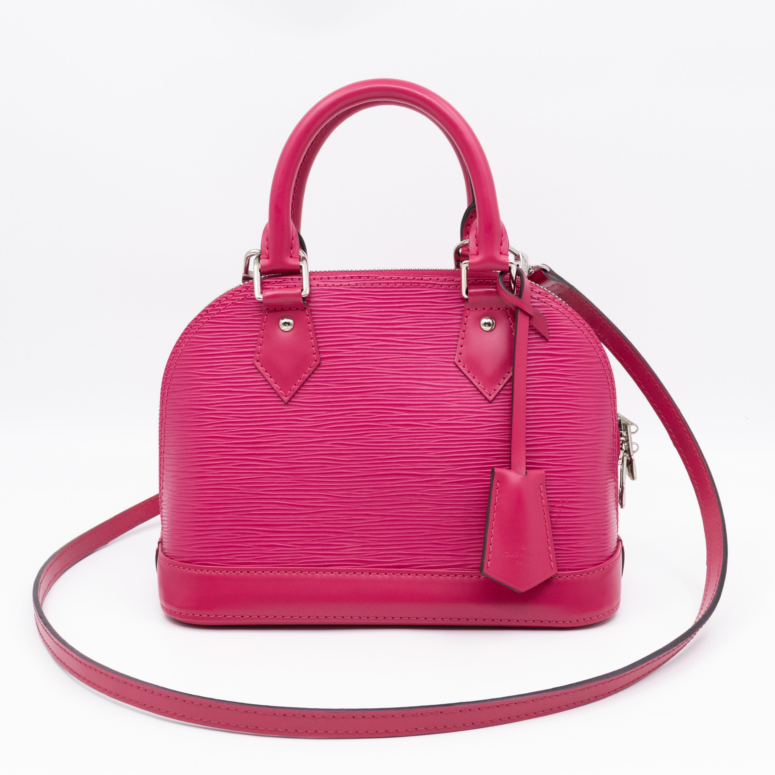 Alma BB Hot Pink Epi Leather