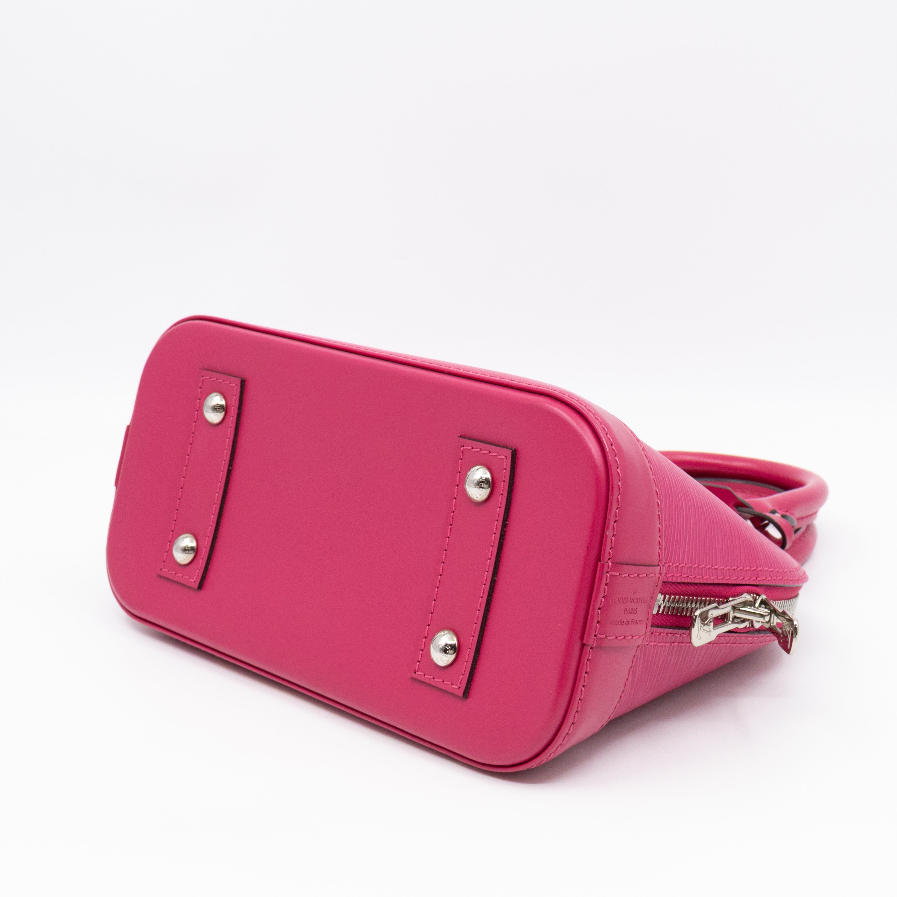 Alma BB Hot Pink Epi Leather