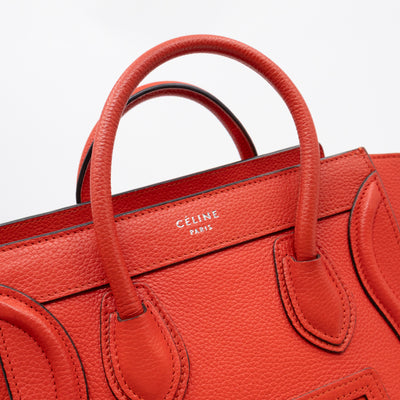 Nano Luggage Terracotta Leather