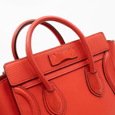 Nano Luggage Terracotta Leather