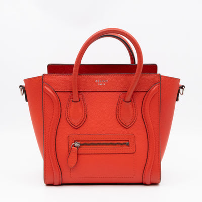 Nano Luggage Terracotta Leather