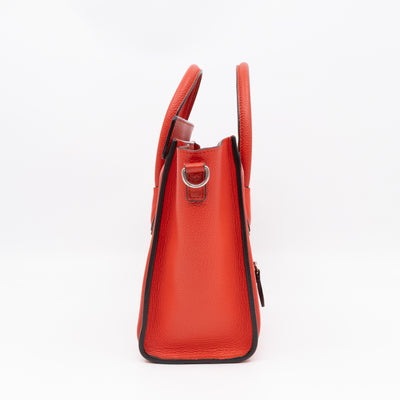 Nano Luggage Terracotta Leather