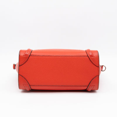 Nano Luggage Terracotta Leather