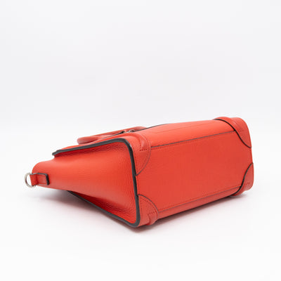 Nano Luggage Terracotta Leather
