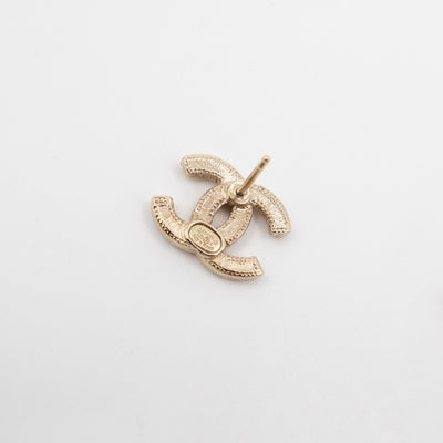 CC Crystal Earrings Gold