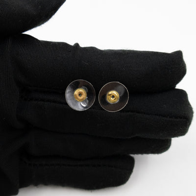 CC Crystal Earrings Gold