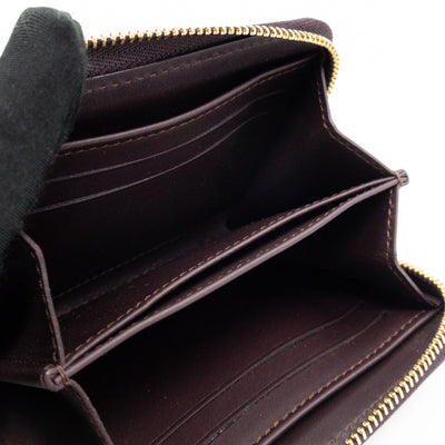 Zippy Coin Purse Vernis Raye Amarante