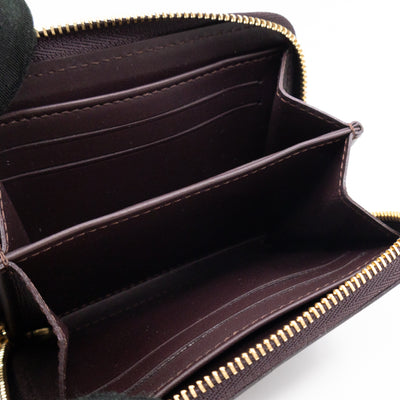 Zippy Coin Purse Vernis Raye Amarante