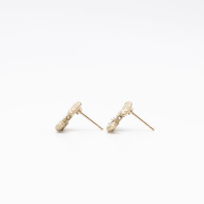 CC Pearls Earrings Gold