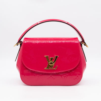 Pasadena Hot Pink Vernis Leather