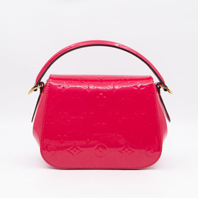 Pasadena Hot Pink Vernis Leather