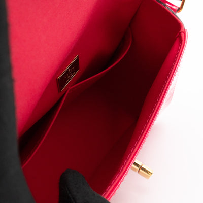 Pasadena Hot Pink Vernis Leather