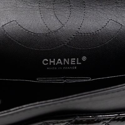 2.55 Reissue 225 Black Patent Leather