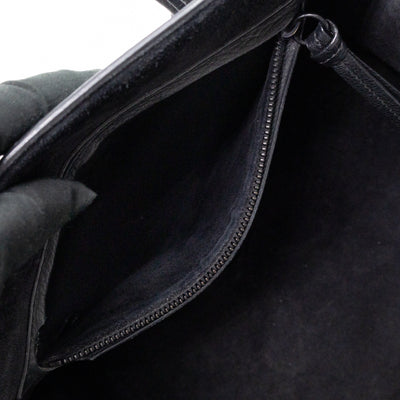 Phantom Medium Luggage Black Leather