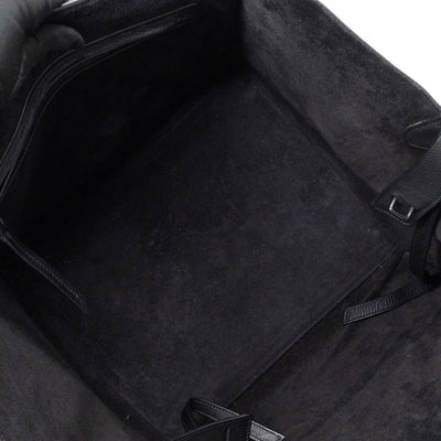 Phantom Medium Luggage Black Leather