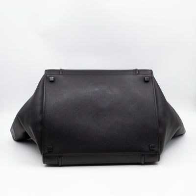 Phantom Medium Luggage Black Leather