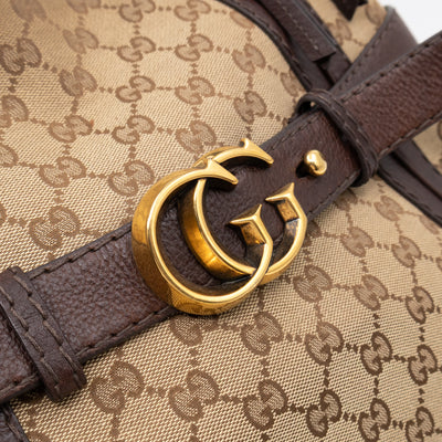 GG Running Hobo Bag Brown
