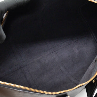 Keepall 50 Black Epi Leather