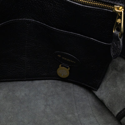 Piccadilly Bayswater Black Leather