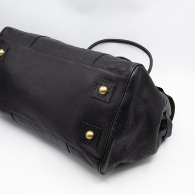 Piccadilly Bayswater Black Leather