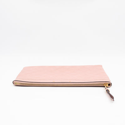 Daily Pouch Monogram Empreinte Rose Poudre