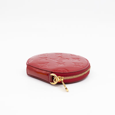 Coin Purse Animaux Red Vernis