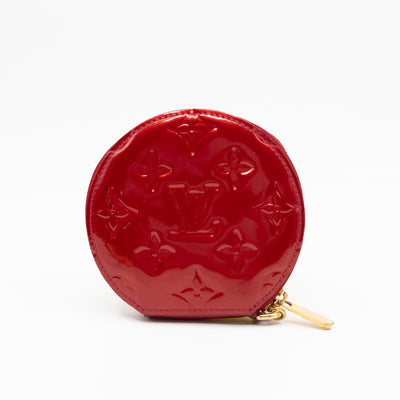 Coin Purse Animaux Red Vernis