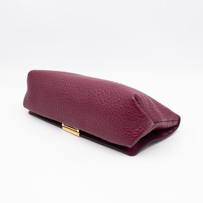 Mildenhall Medium Dark Plum Grained Leather