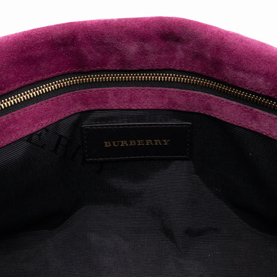 Mildenhall Medium Dark Plum Grained Leather