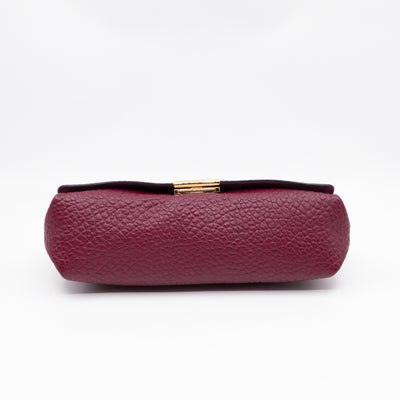 Mildenhall Medium Dark Plum Grained Leather